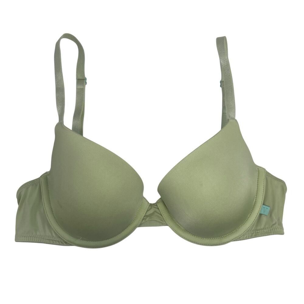Victoria’s Secret Size 34B Bra Lined Demi T-Shirt Coverage Underwire Push Up